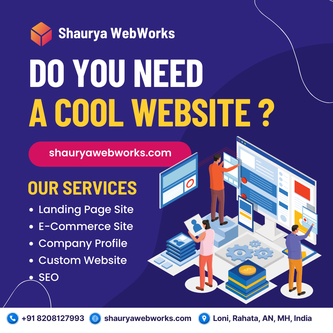 Website Development in Loni, Rahata – Take Your Business Online with Shaurya WebWorks